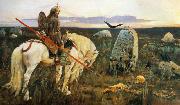 A Knight at the Crossroads. Viktor Vasnetsov